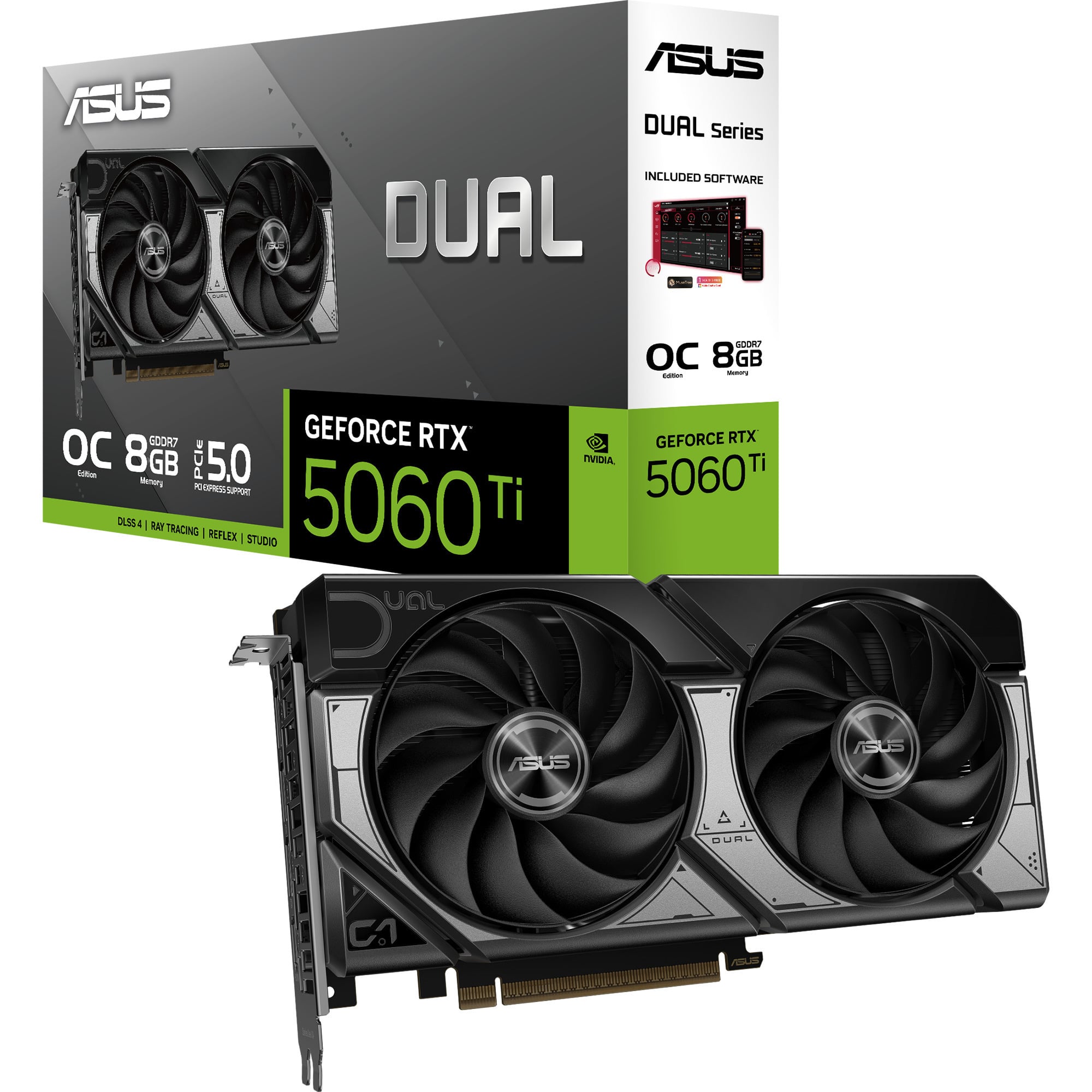 GeForce RTX 5060 Ti DUAL OC 8GB, Grafikkarte