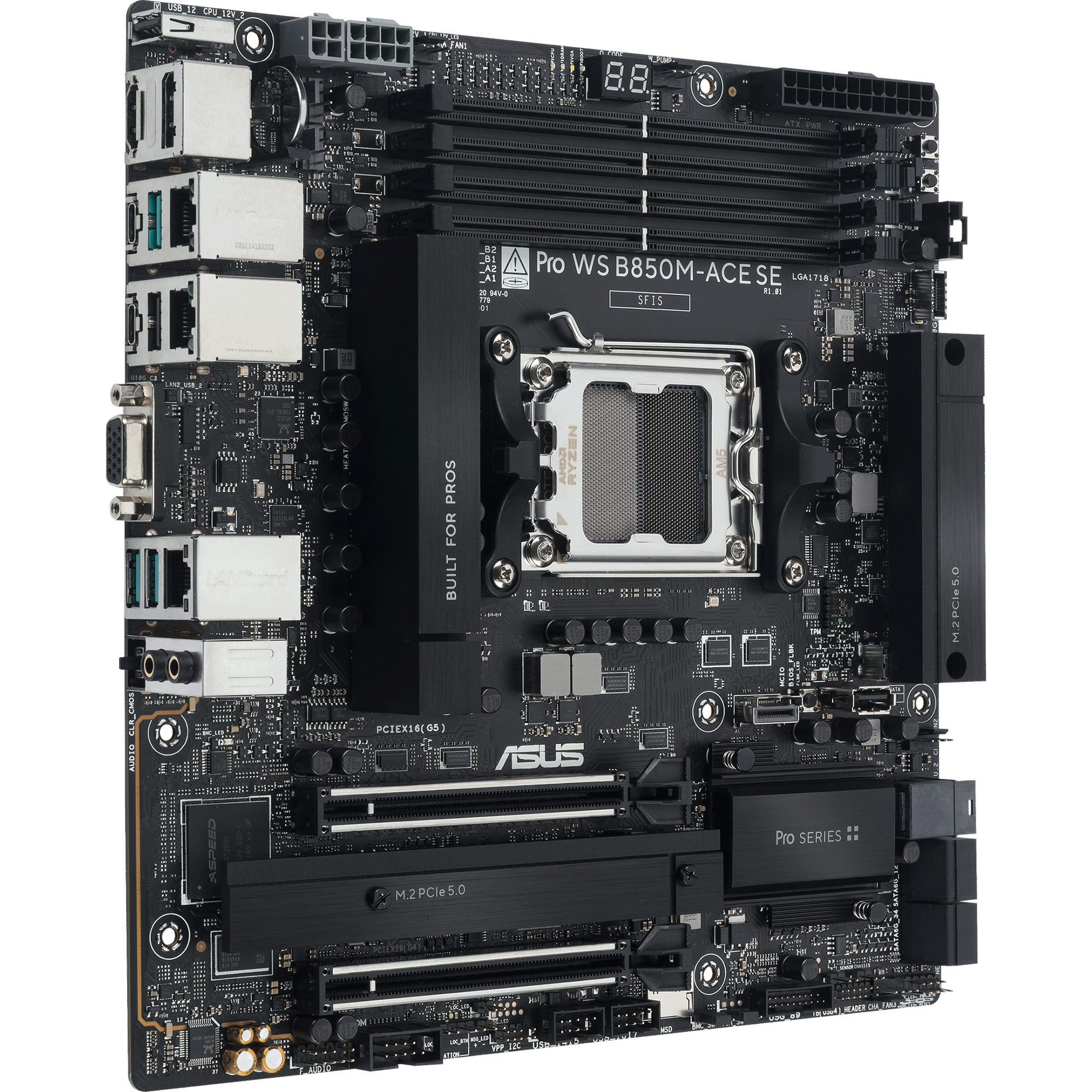 PRO WS B850M-ACE SE, Mainboard