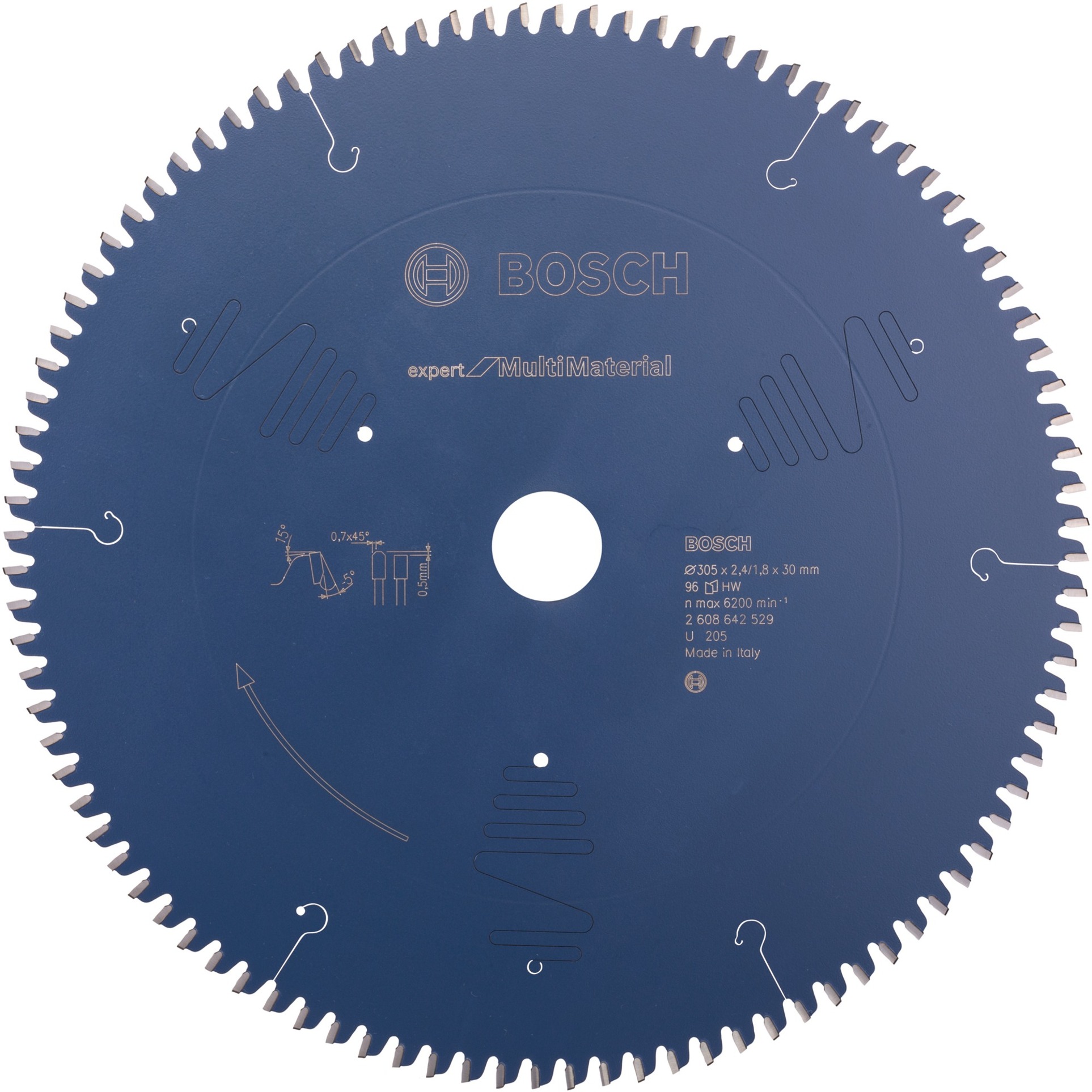 EXPERT Multi Material Kreissägeblatt, Ø 305mm, 96Z