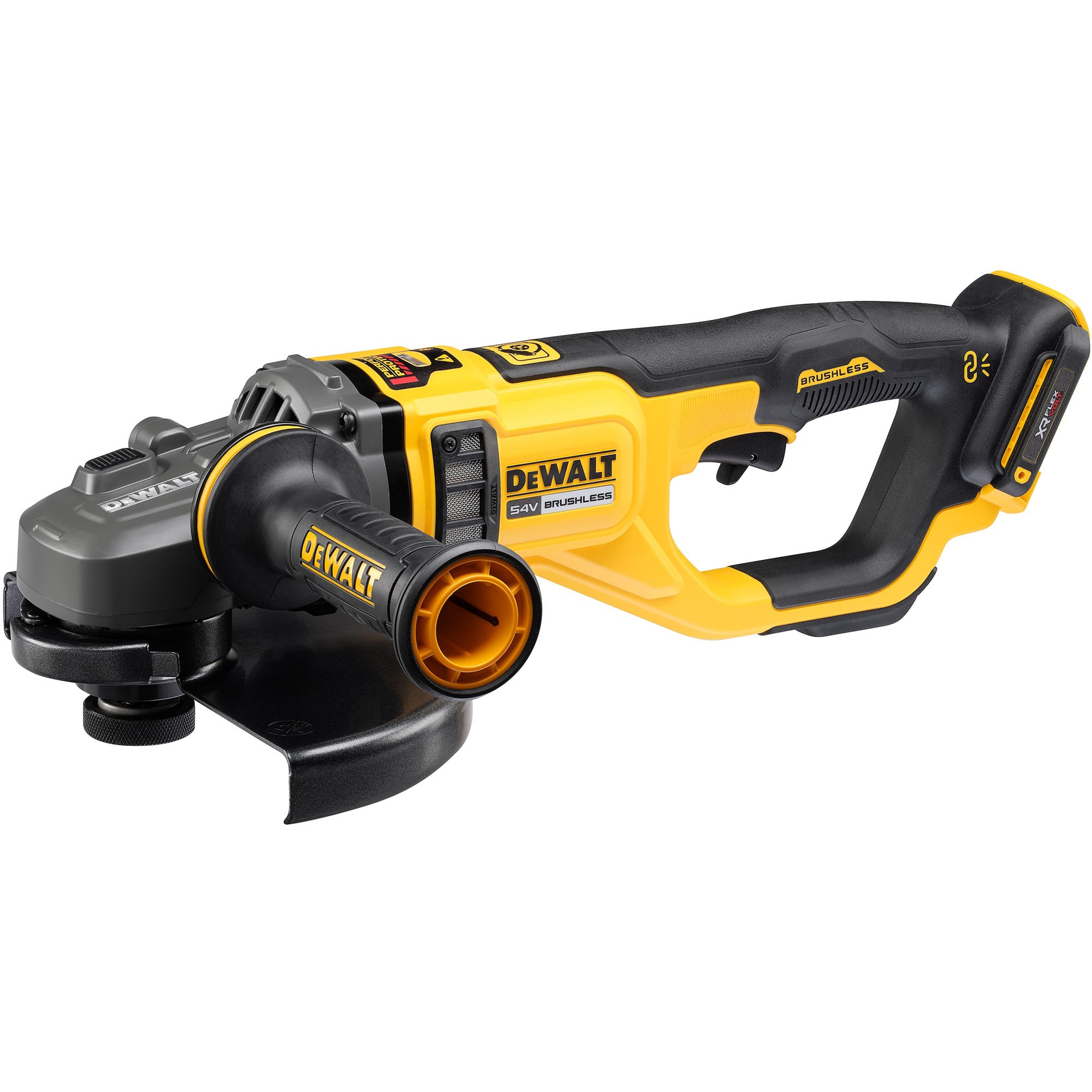 Akku-Winkelschleifer DCG460N, 230mm, 54Volt