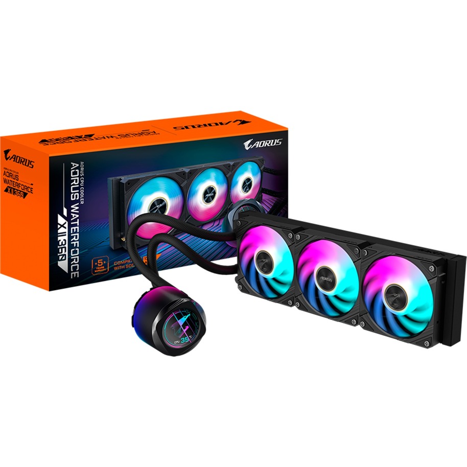 AORUS WATERFORCE X II 360mm, Wasserkühlung