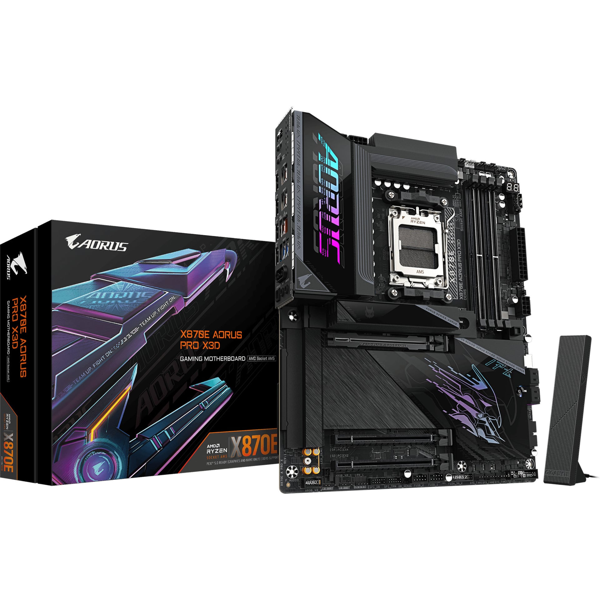 X870E AORUS PRO X3D, Mainboard