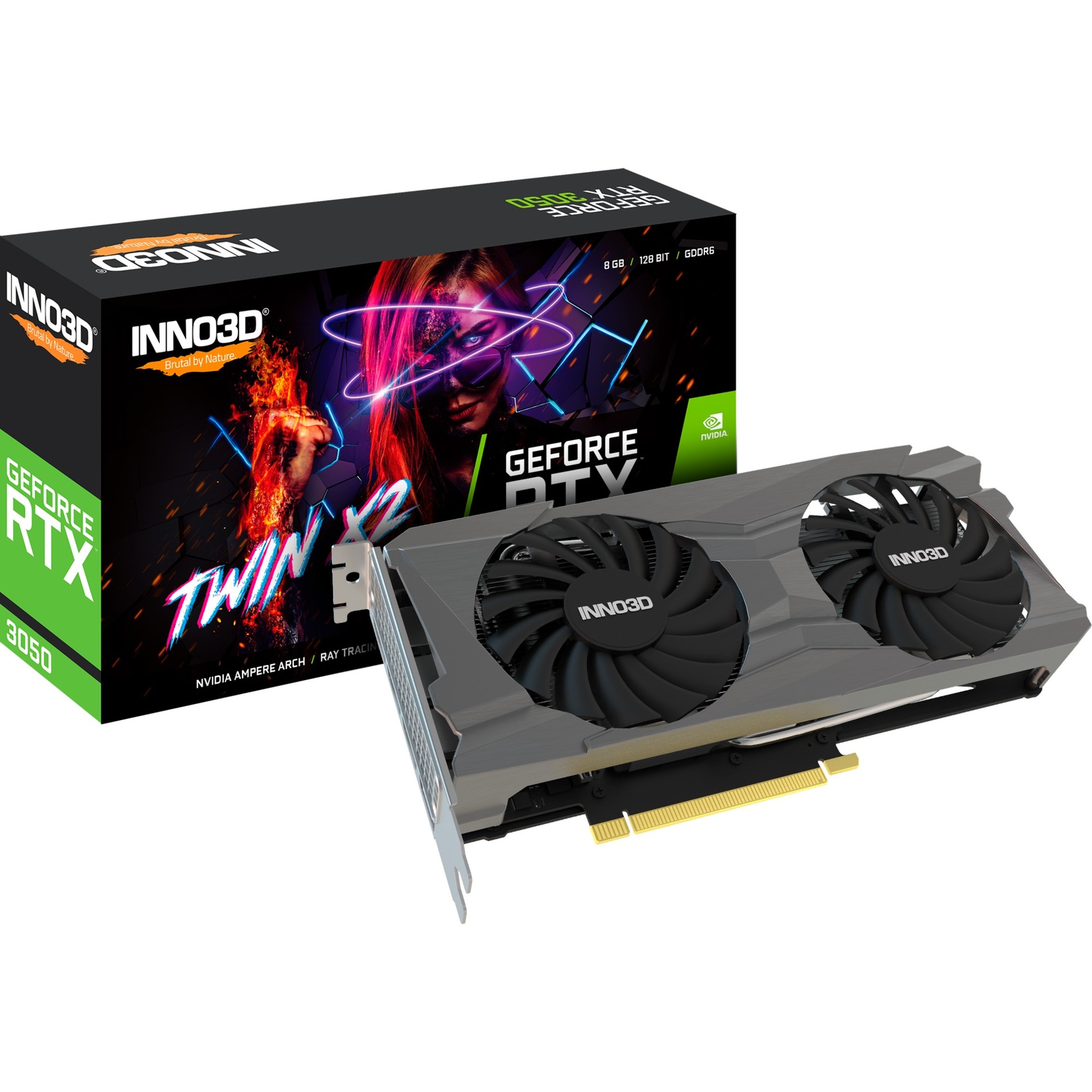 GeForce RTX 3050 TWIN X2, Grafikkarte