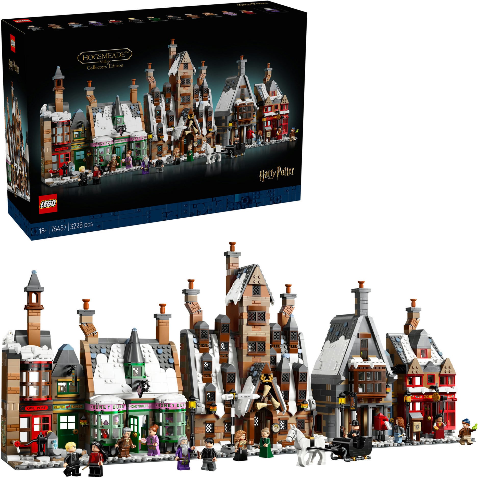 76457 Harry Potter Dorf Hogsmeade - Sammleredition, Konstruktionsspielzeug