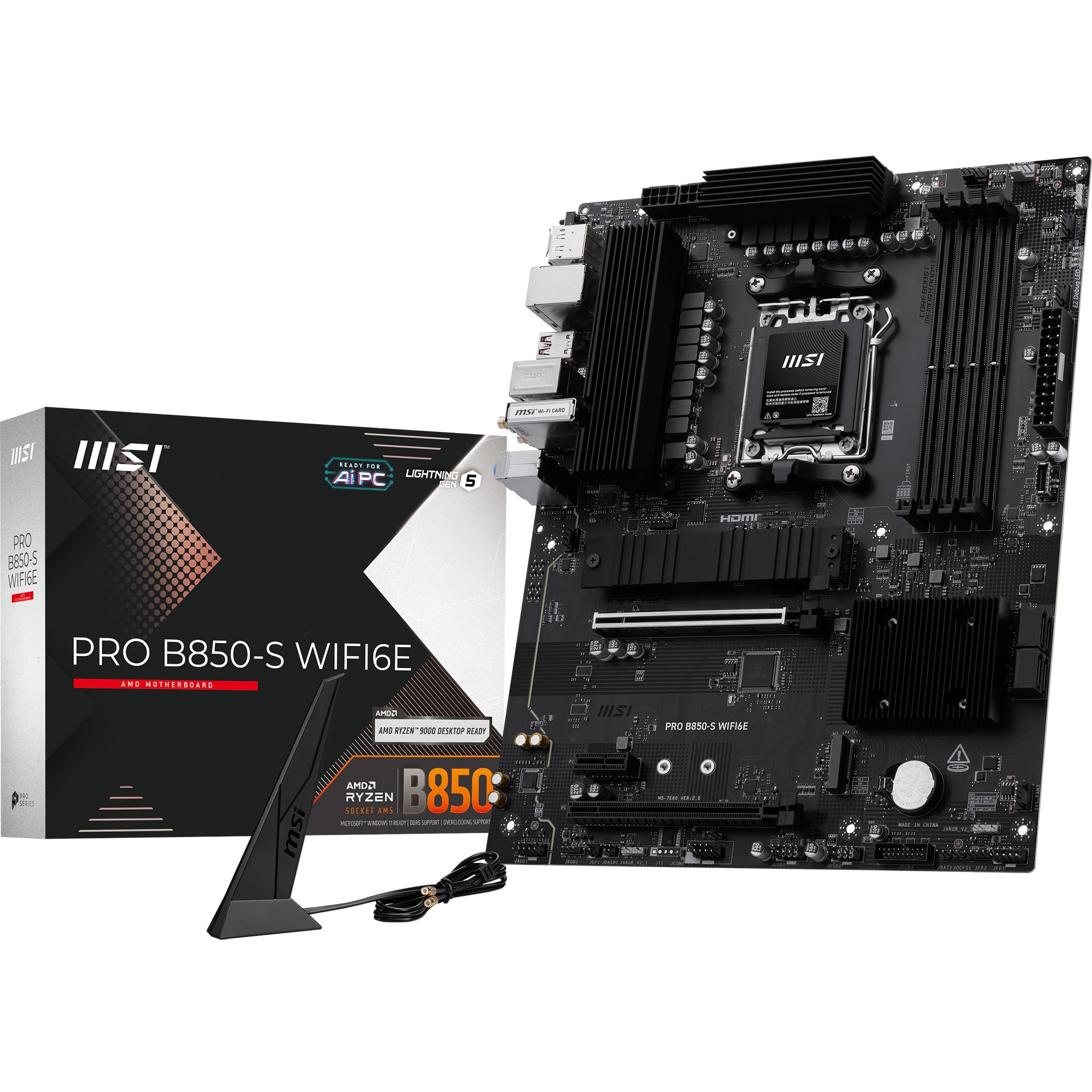 PRO B850-S WIFI6E, Mainboard