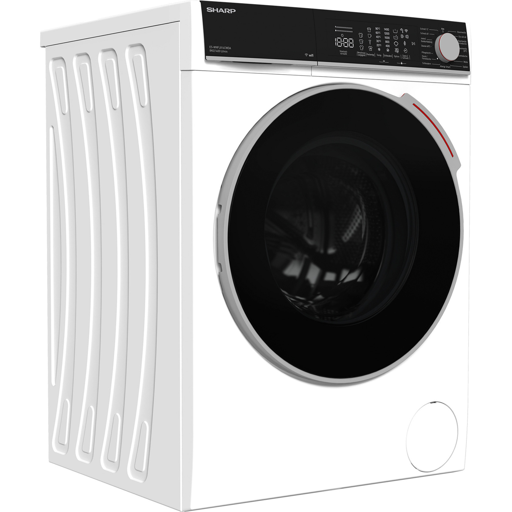ES-WNFL814CWDA-DE , Waschmaschine