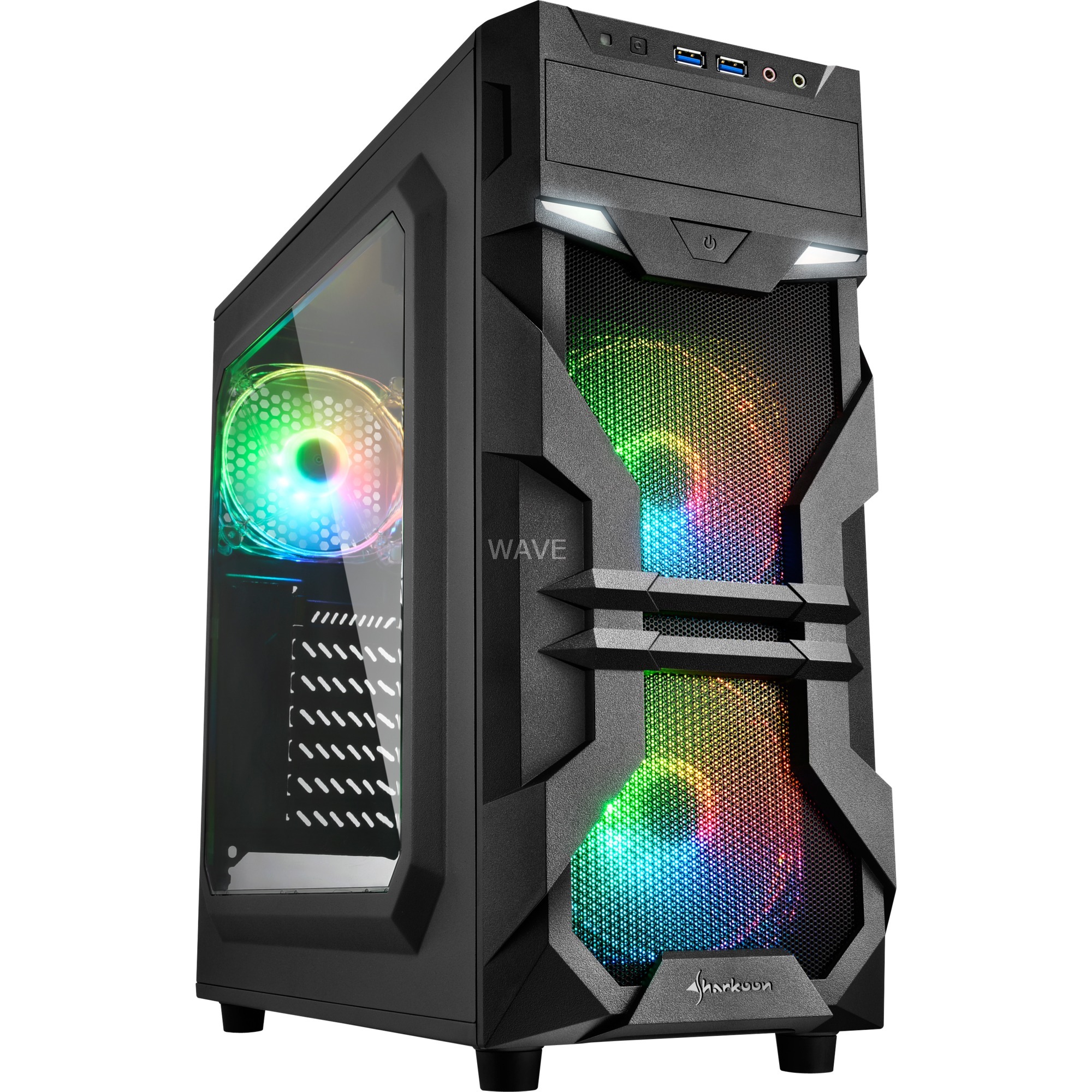 VG7-W RGB, Tower-Gehäuse