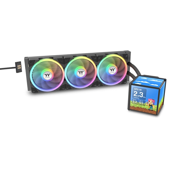 Minecube 360 Ultra ARGB, Wasserkühlung