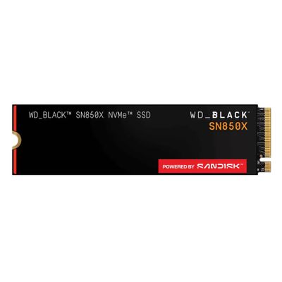 WD_BLACK SN850X NVMe SSD WDS200T2X0E - SSD - 2 TB - PCIe 4.0 x4 (NVMe)