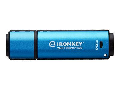 Kingston IronKey Vault Privacy 50C IKVP50C - USB-Flash-Laufwerk - 512 GB - TAA-konform