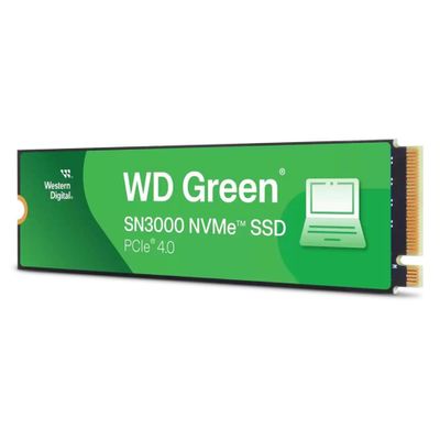 WD SSD Green SN3000 - 2 TB - M.2 2280 - PCIe 4.0 x4 NVMe