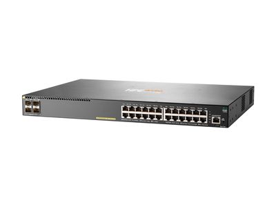 HPE Aruba 2930F 24G PoE+ 4SFP+ - Switch - 24 Anschl√ºsse - managed - an Rack montierbar