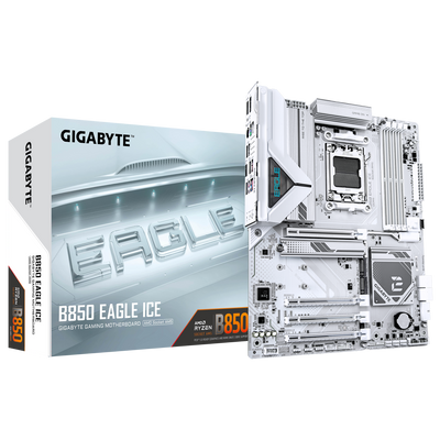 GIGABYTE Mainboard B850 EAGLE ICE - ATX - Socket AM5 - AMD B850