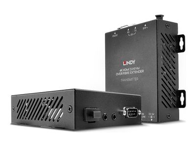 Adap Lindy Extender Fibre Optic HDMI USB KVM 300m