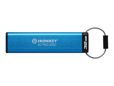 Kingston IronKey Keypad 200C - USB-Flash-Laufwerk - 32 GB