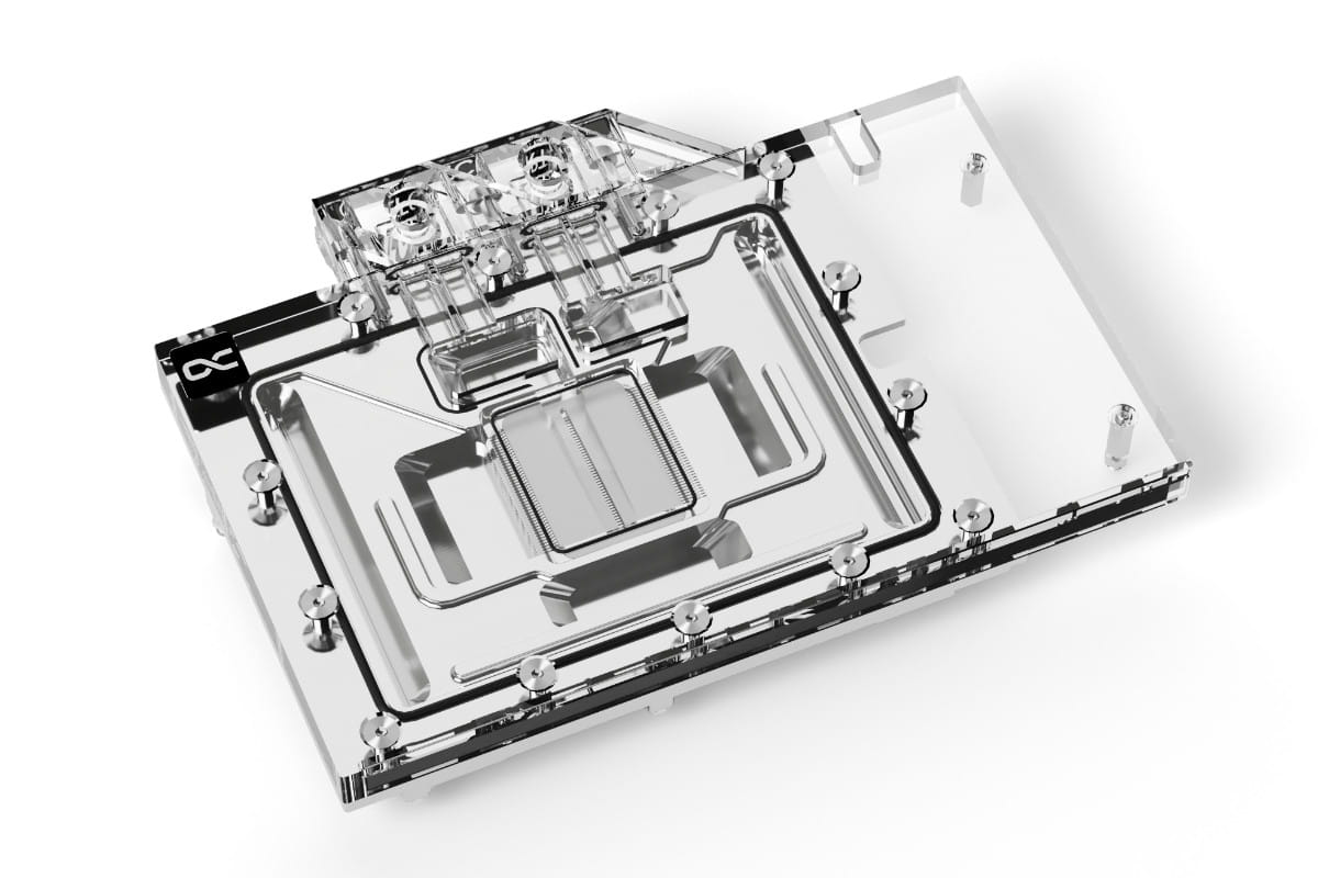 Eisblock Aurora Acryl GPX-N RTX 4090 Founders Edition mit Backplate