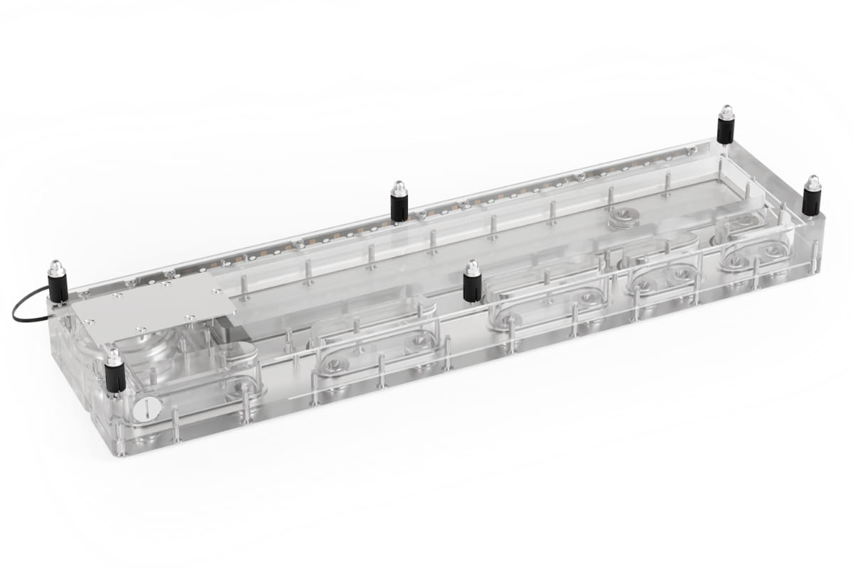 Core Distro Plate 480 Links mit VPP/D5 Apex PWM Pumpe