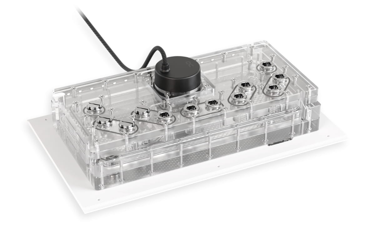 Apex Distroplate Dark Base Pro 901 White mit VPP/D5 Apex PWM Pumpe
