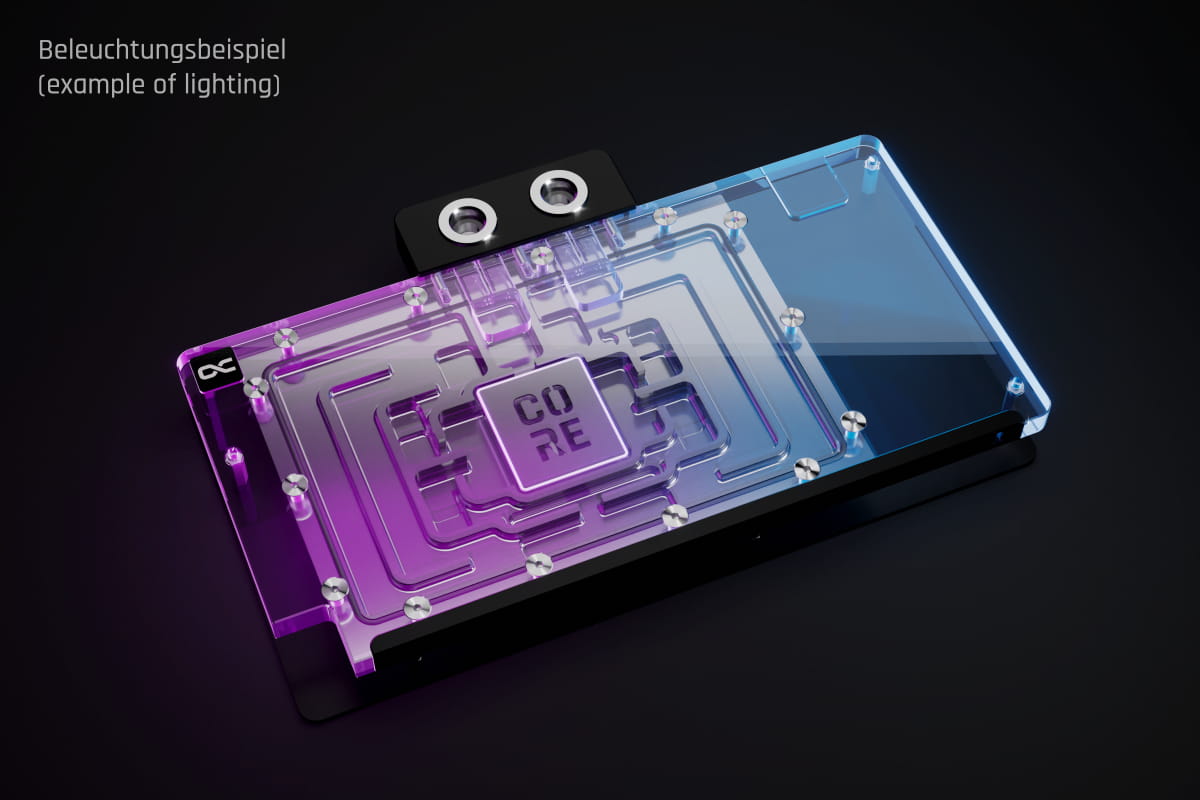 Core Geforce RTX 5090 ROG Astral mit Backplate