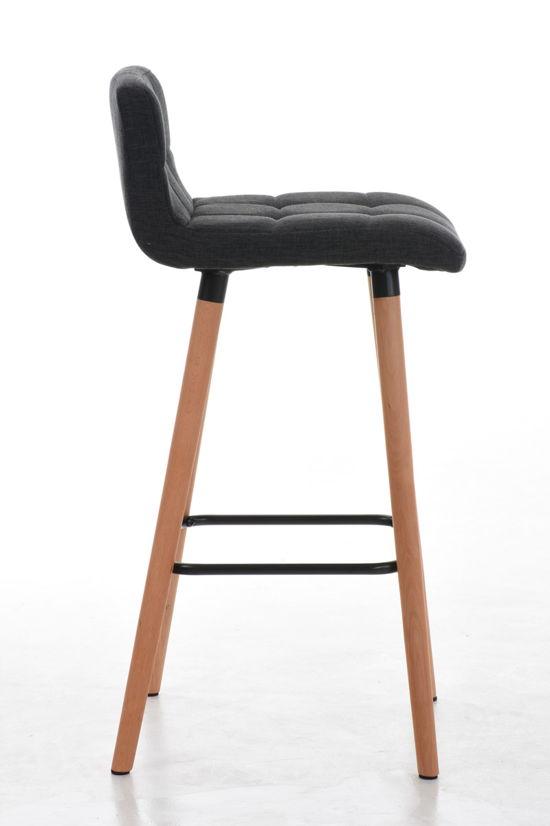 2er Set Barhocker Lincoln Stoff natura