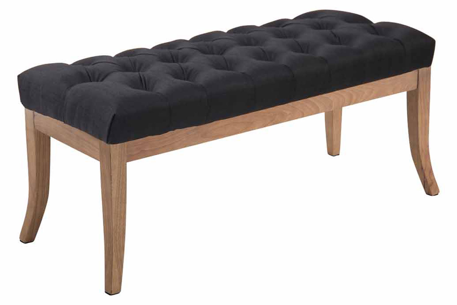 Sitzbank Ramses Stoff antik-hell 100 cm