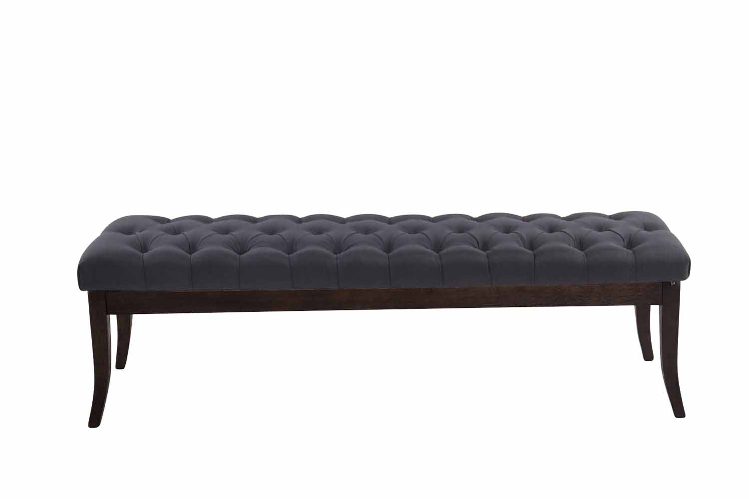 Sitzbank Ramses Stoff antik-dunkel 150 cm
