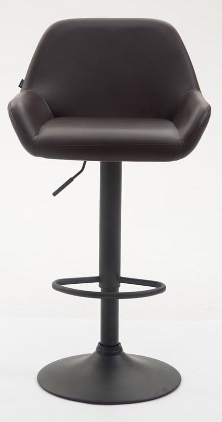 2er Set Barhocker Braga Kunstleder schwarz