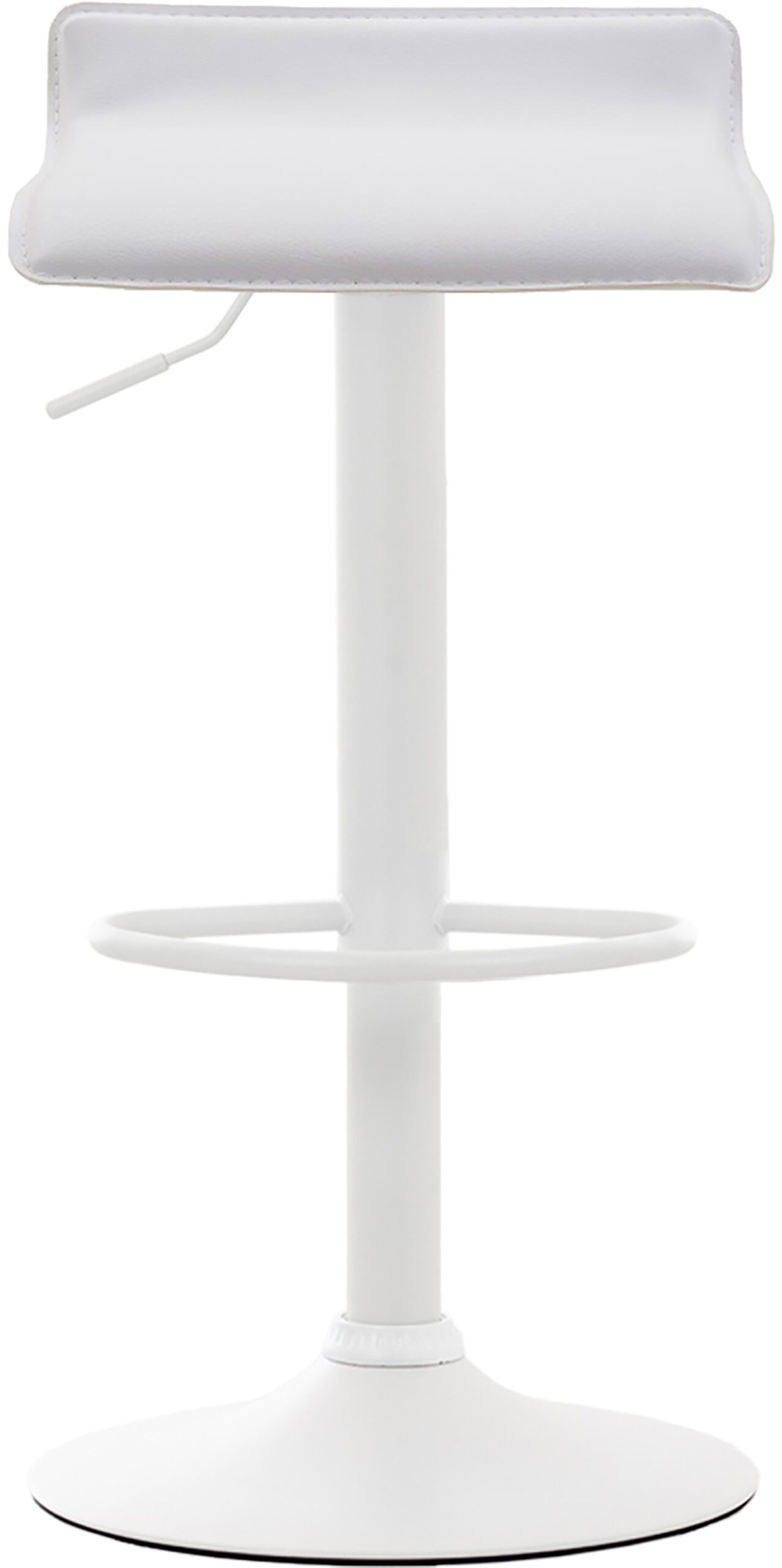 Barhocker Dyn V2 Kunstleder weiß