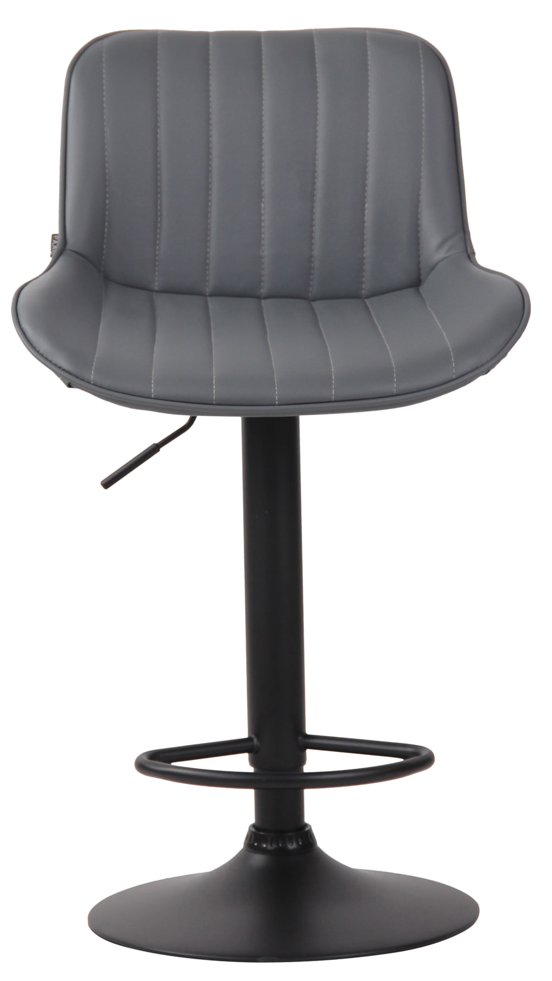 Barhocker Lentini Kunstleder schwarz