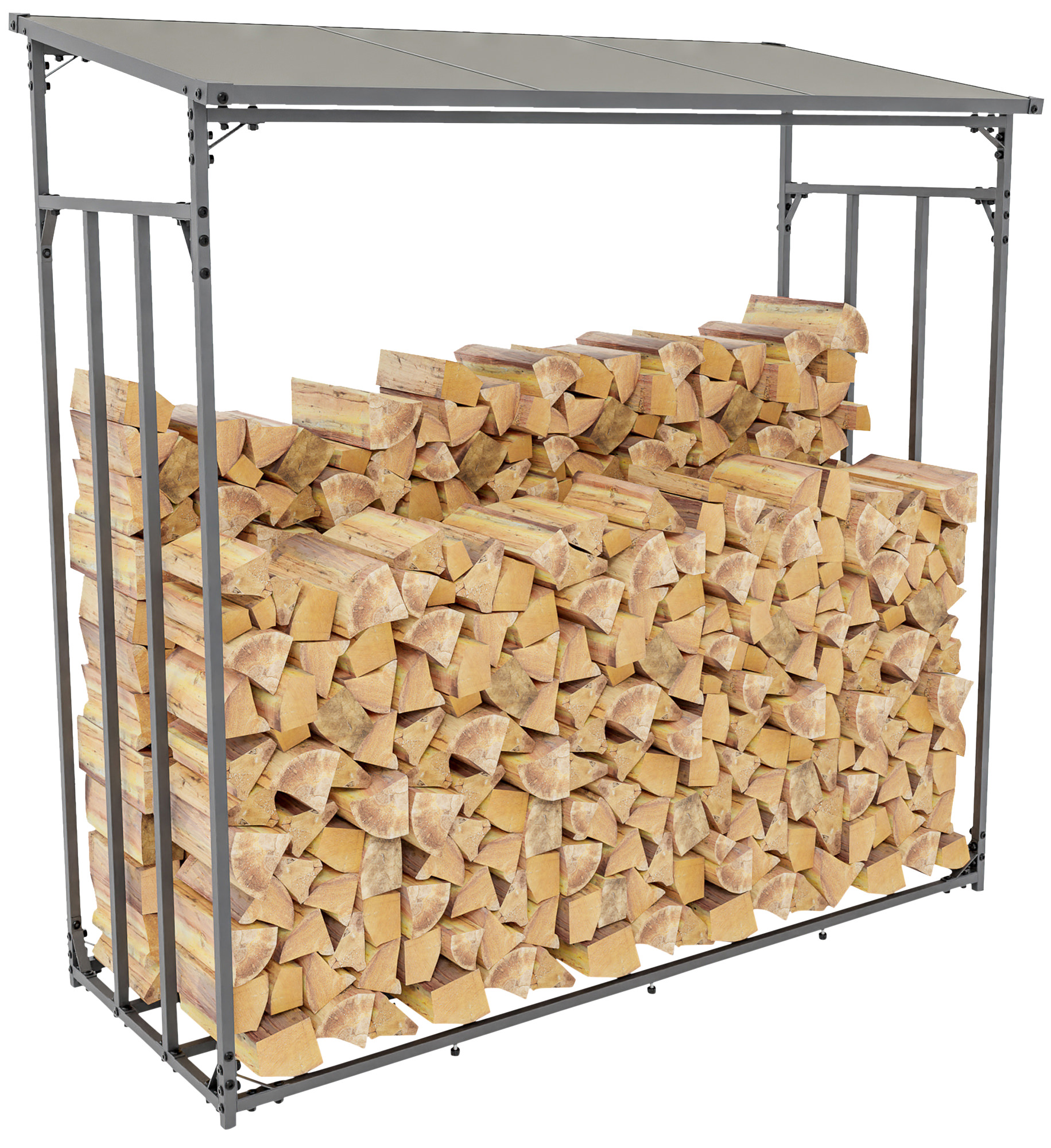 Kaminholzunterstand Ruston Aluminium XL