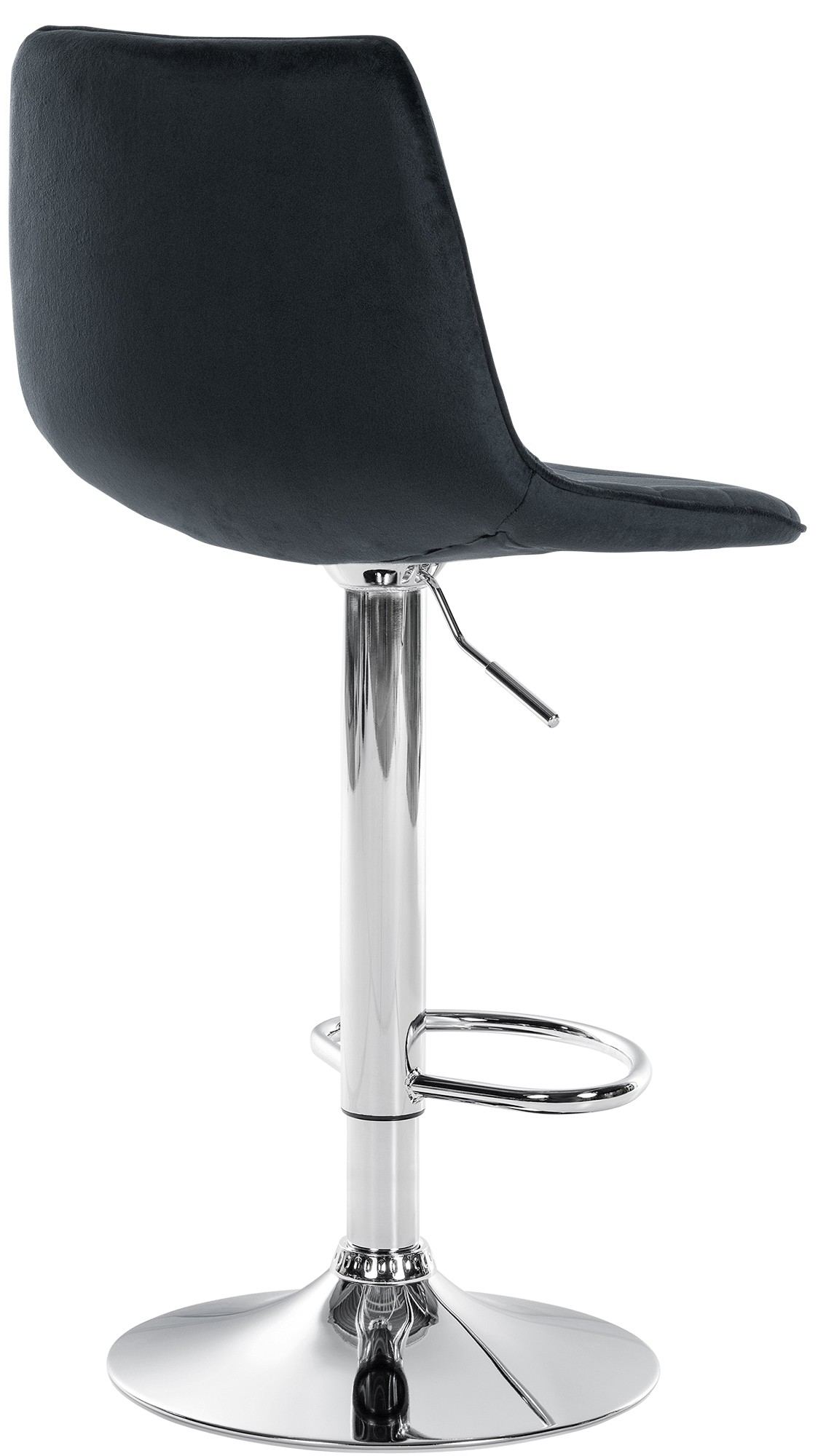 Barhocker Lex Samt Chrom