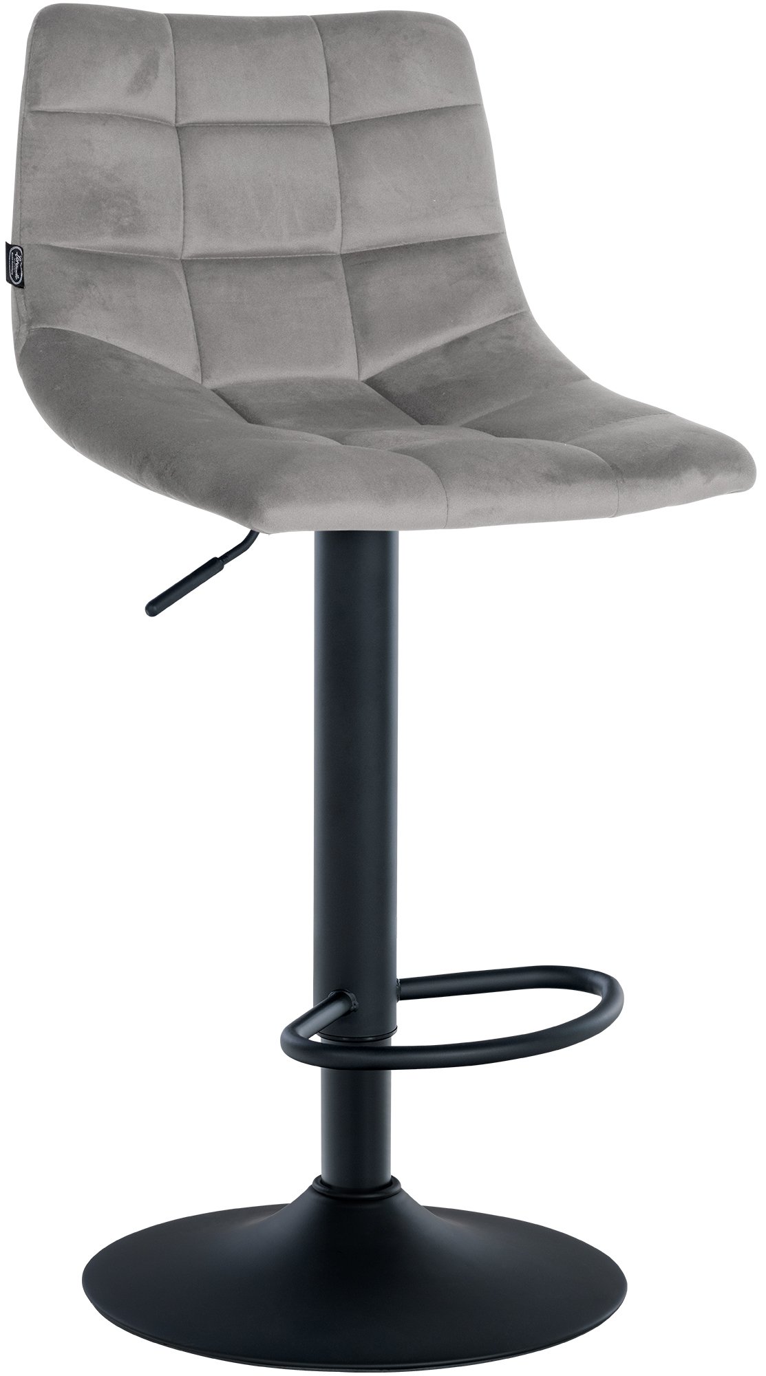 Barhocker Jerry Samt schwarz