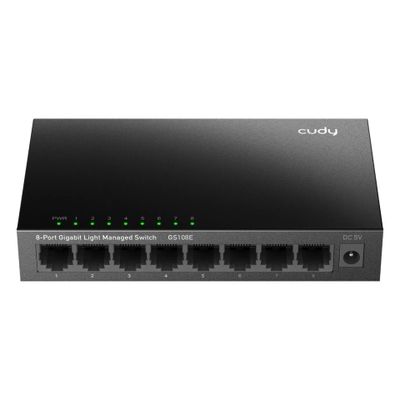 Cudy Switch GS108E - 8 Ports - 8x GE (10/100/1000)