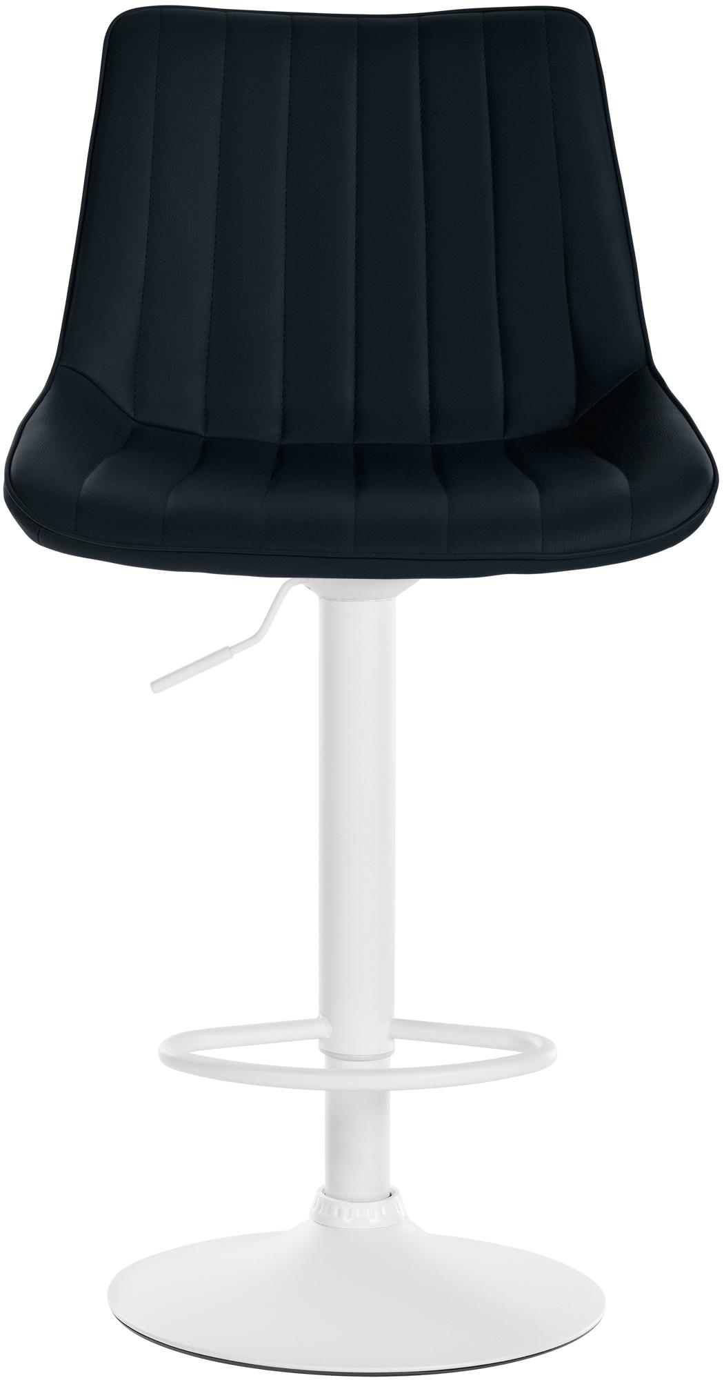2er Set Barhocker Toni Kunstleder weiß