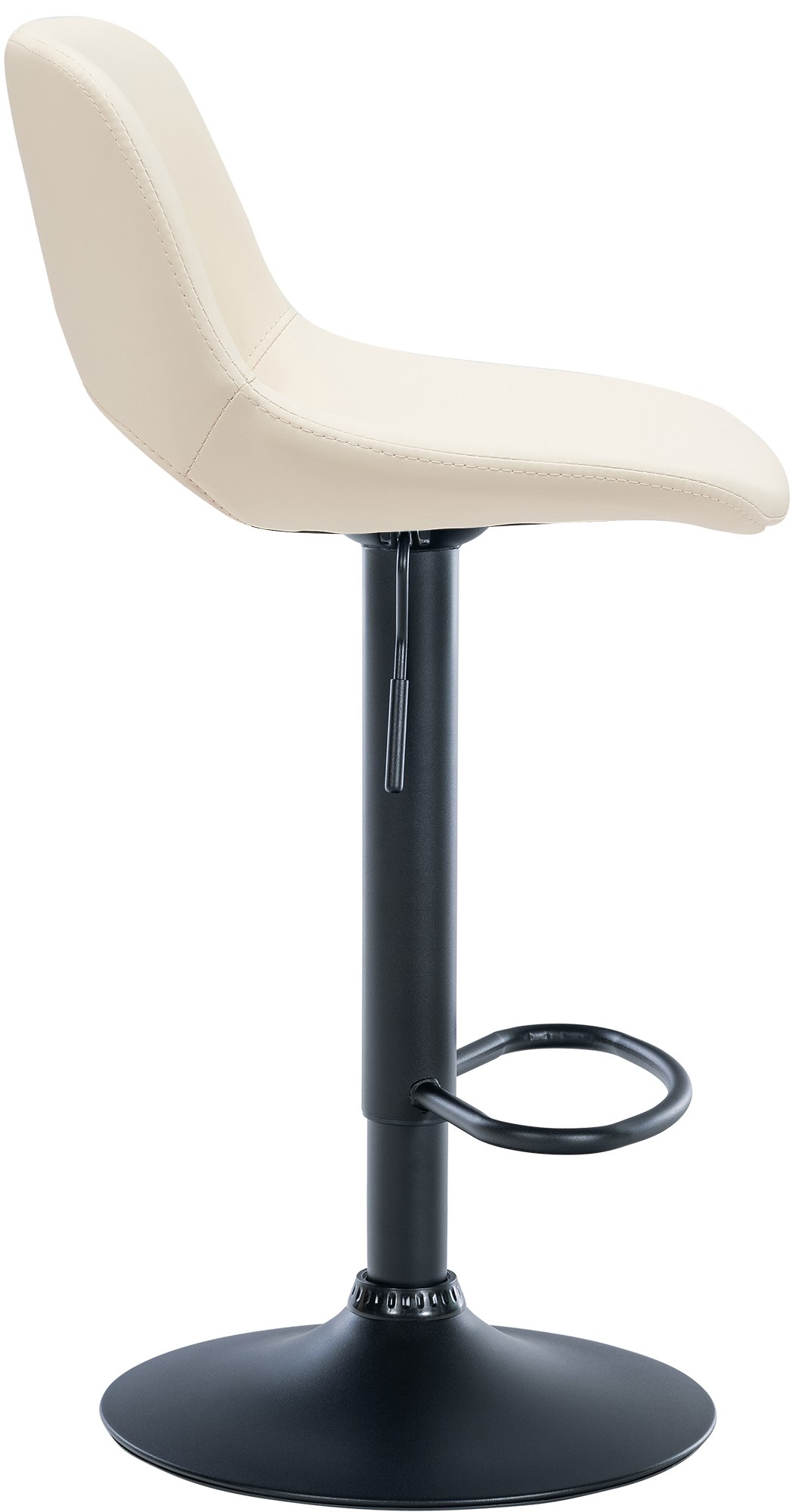 2er Set Barhocker Camden Kunstleder schwarz