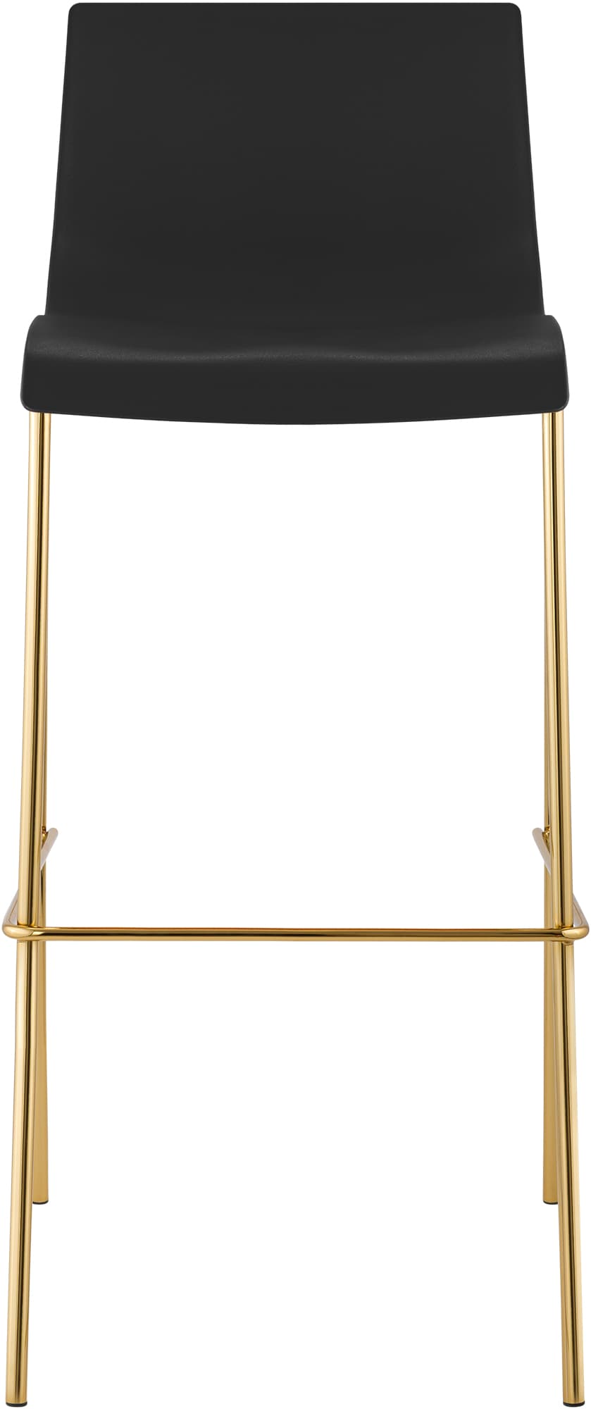 Barhocker Hoover Kunststoff 4-Fuß Gold