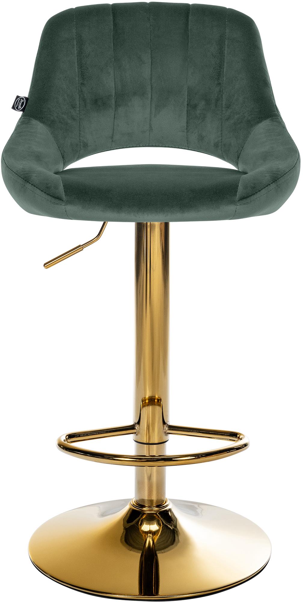 Barhocker Milet Samt gold