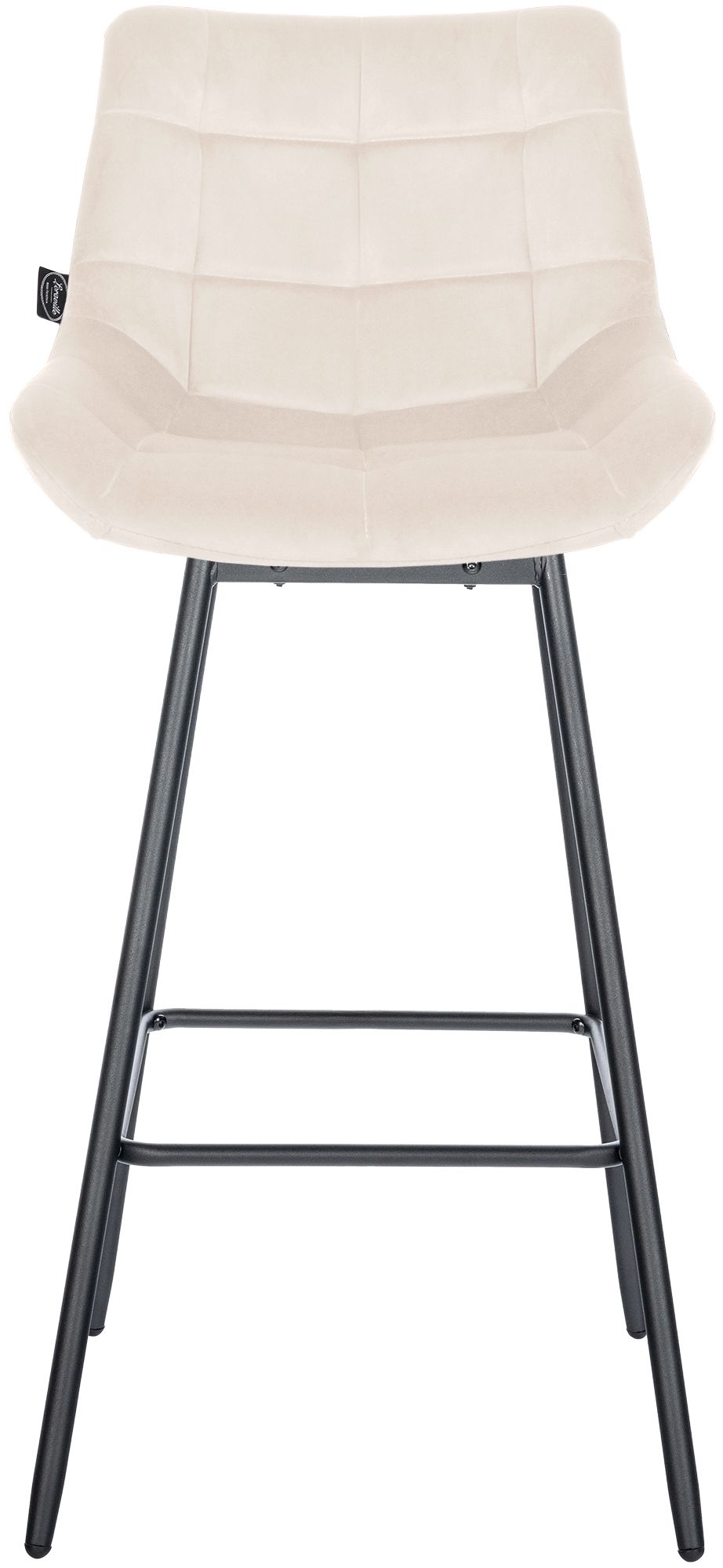 4er Set Barhocker Weston Schwenkbar Samt