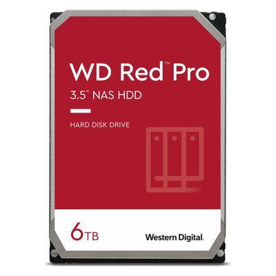 WD HDD Red Pro WD6005FFBX - 6 TB - 3.5" - SATA 6 GB/s