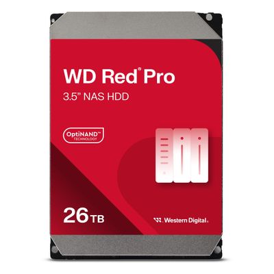 WD HDD RED Pro WD260KFGX - 26 TB - 3.5" - SATA 6 GB/s