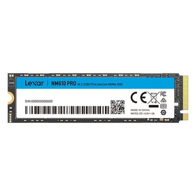 Lexar SSD NM610 Pro - 2 TB - M.2 2280 - PCIe 3.0 x4 NVMe