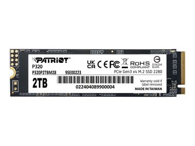 Patriot P320 - SSD - 2 TB - PCIe 3.0 x4 (NVMe)