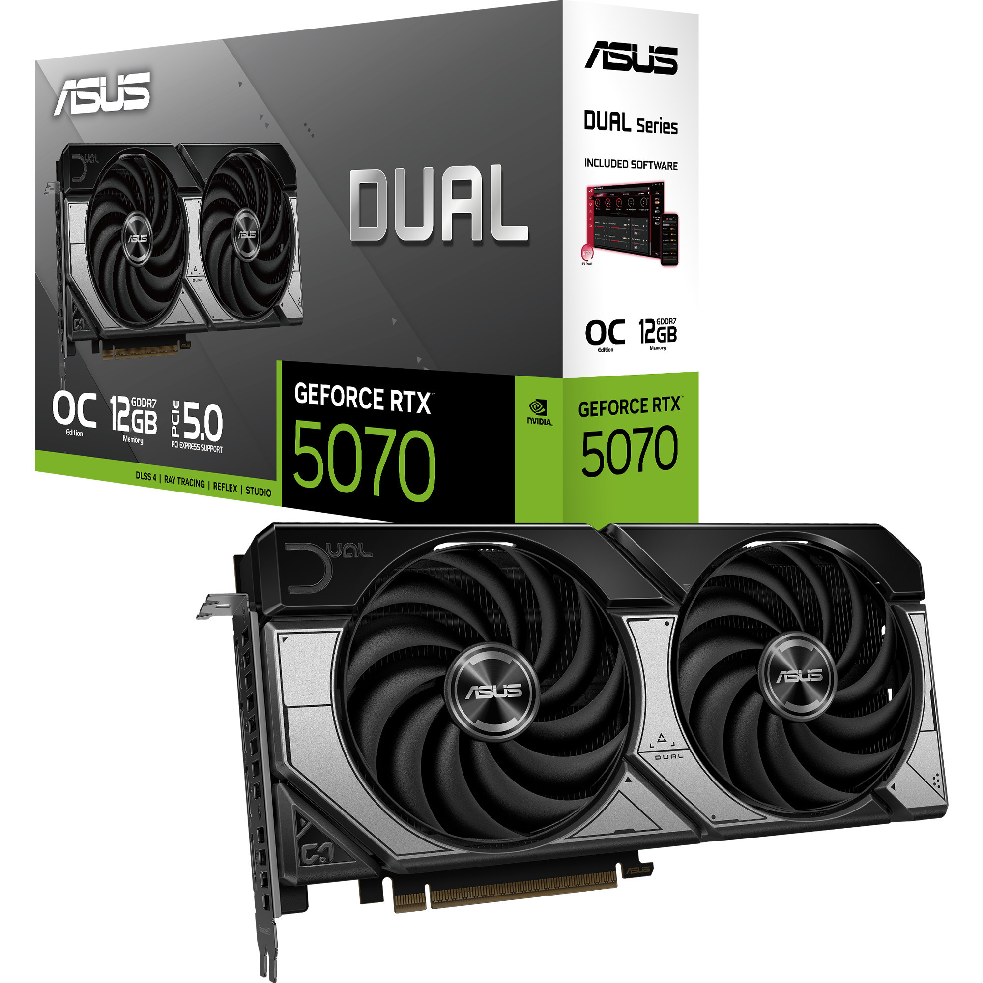 GeForce RTX 5070 DUAL OC, Grafikkarte