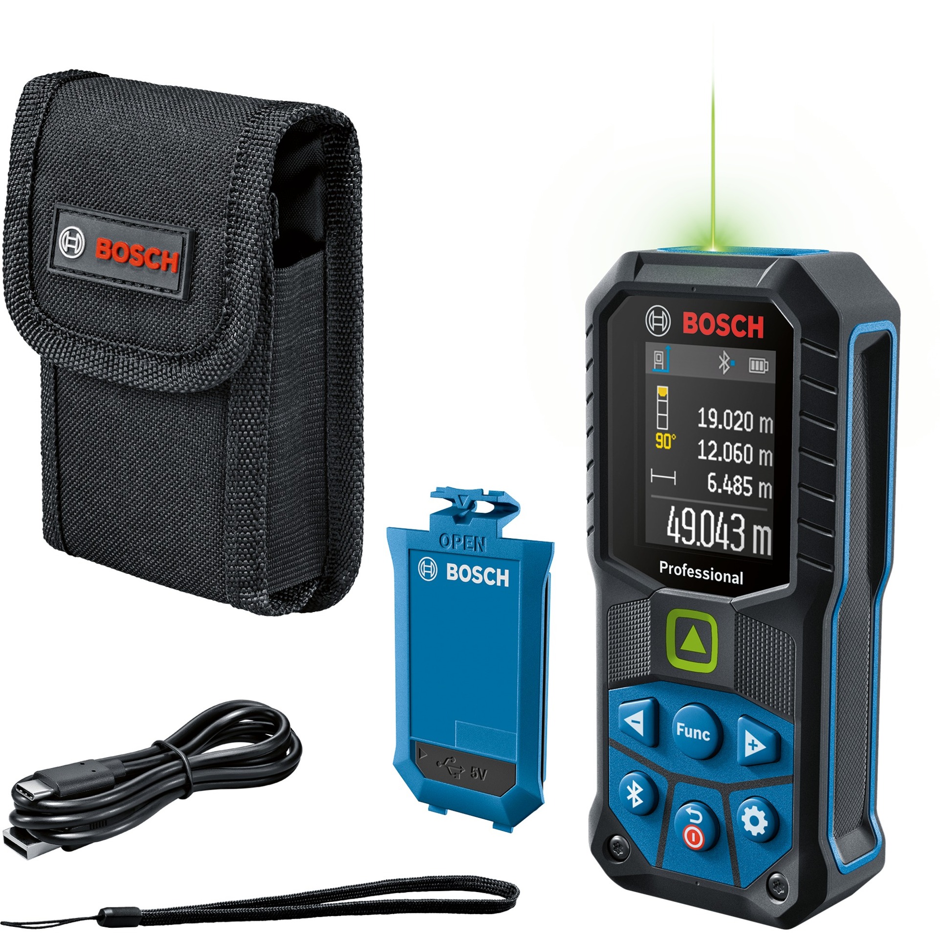Laser-Entfernungsmesser GLM 50-27 CG Professional