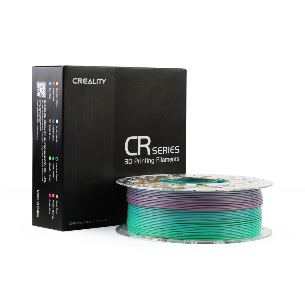 Creality CR-PLA Filament - 1.75 mm - 1 kg - Rainbow (12 pcs)