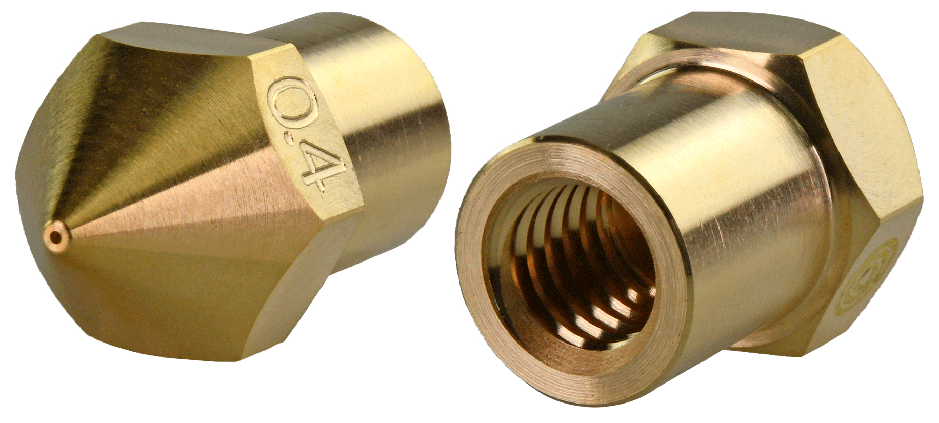 CreatBot 1,75 mm Brass Nozzle 0,4  mm - 1 pcs (5 pcs)