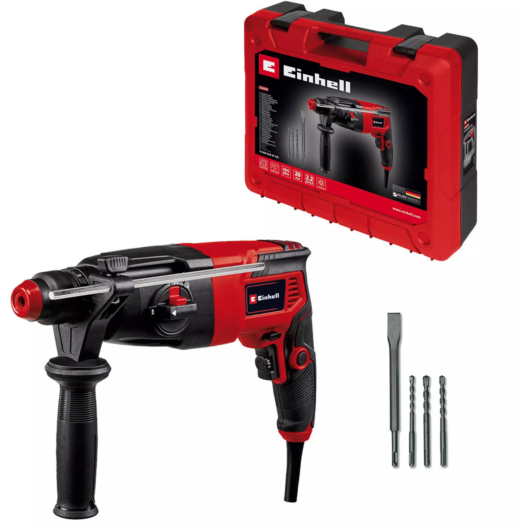 Bohrhammer TC-RH 620 4F Kit