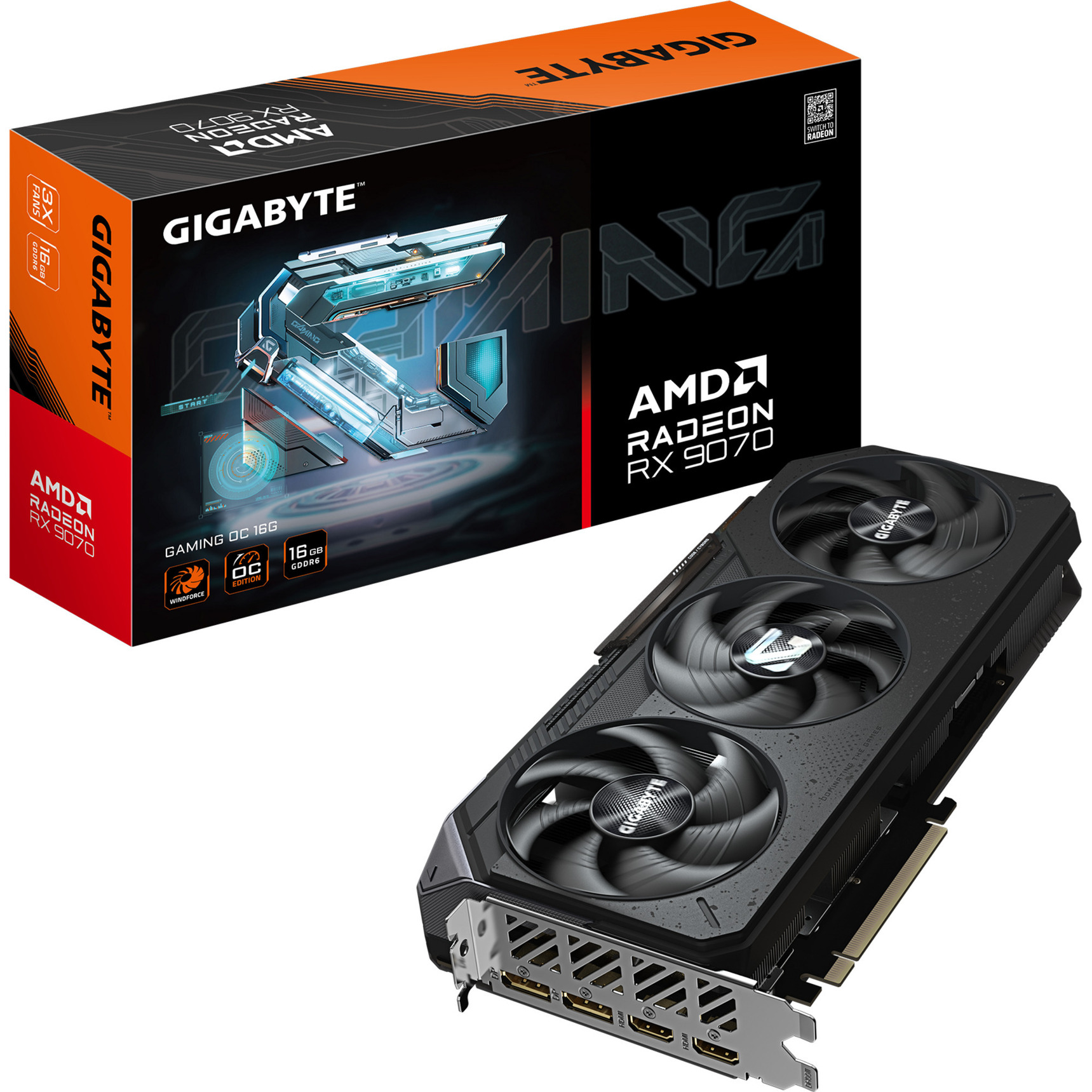 Radeon RX 9070 Gaming OC, Grafikkarte