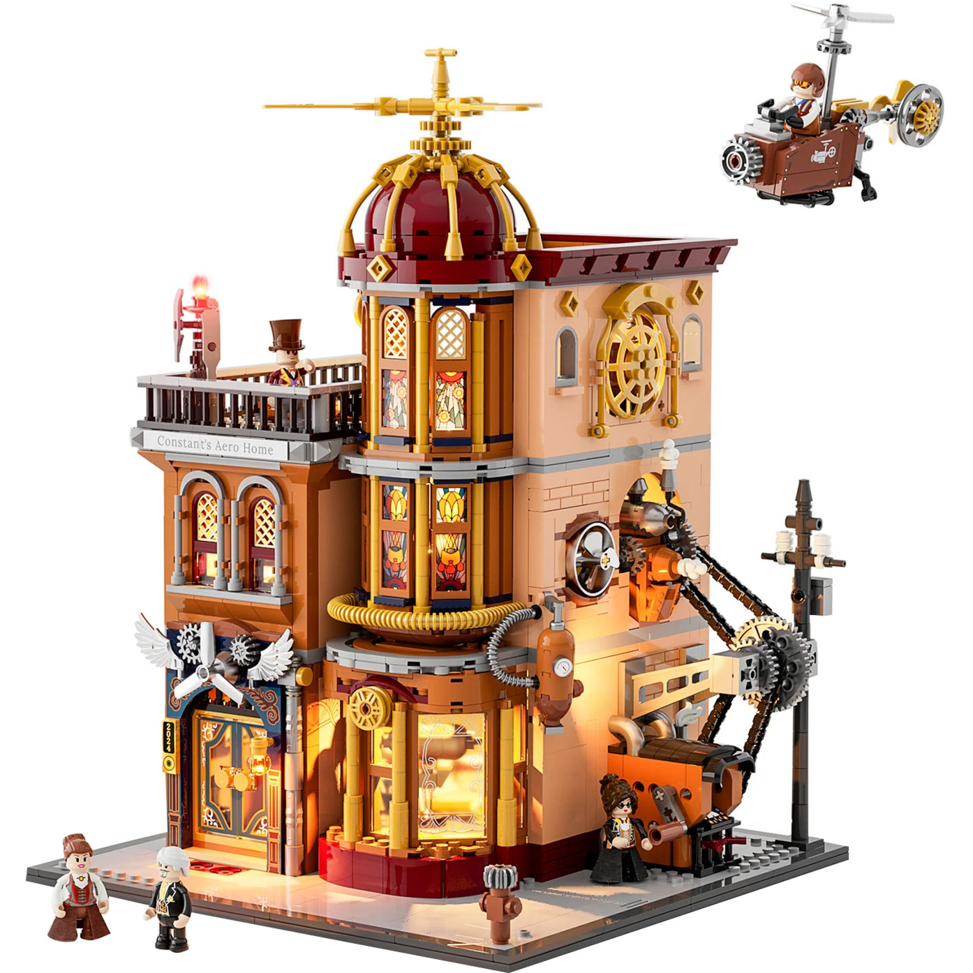 Steampunk-Flugclub, Konstruktionsspielzeug
