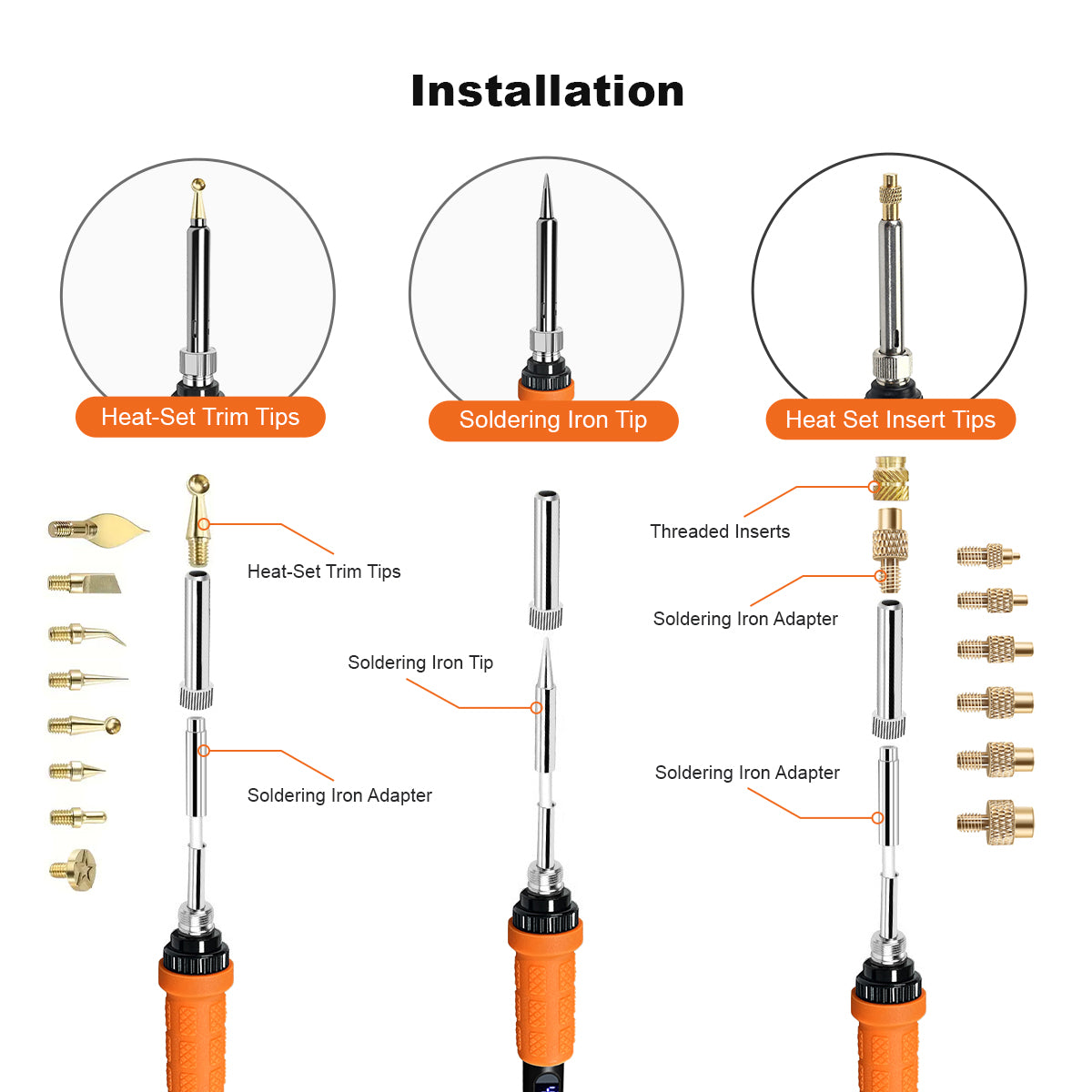 Mintion Soldering Iron Kit (10 pcs)